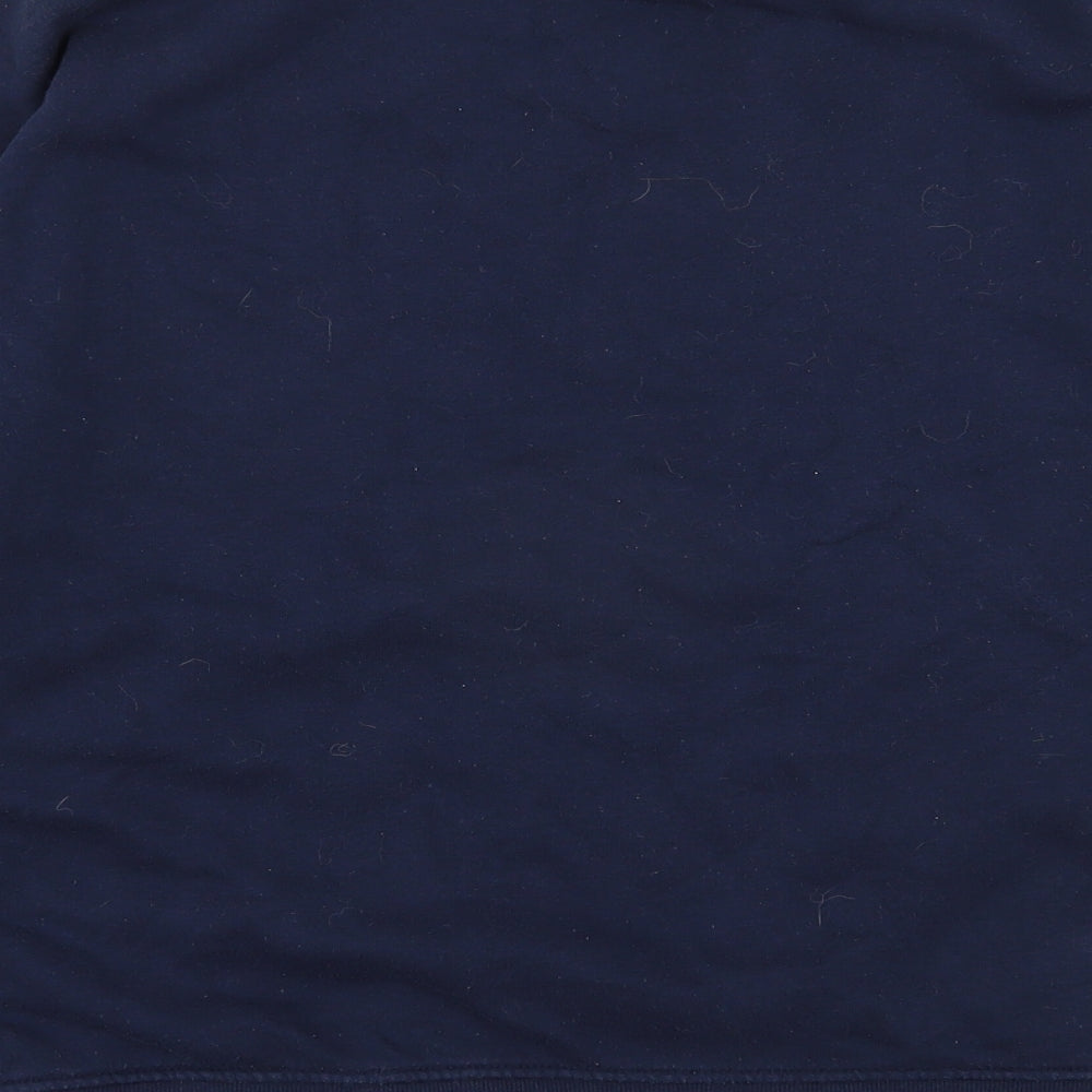 Primark Womens Blue  Cotton Pullover Sweatshirt Size 14  Pullover