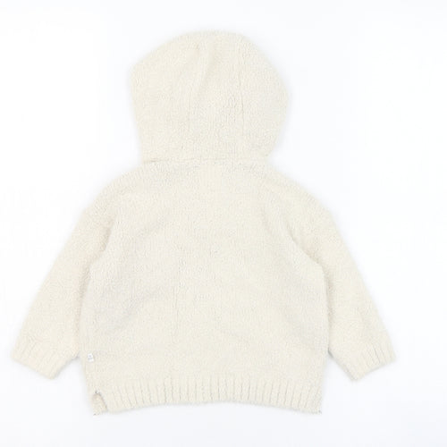 F&F Girls Ivory  Polyamide Pullover Jumper Size 9-12 Months  Pullover - Mrs Hinch