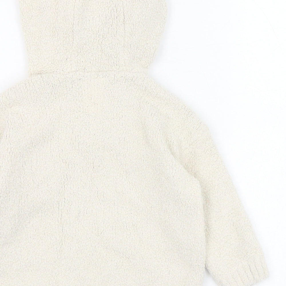 F&F Girls Ivory  Polyamide Pullover Jumper Size 9-12 Months  Pullover - Mrs Hinch