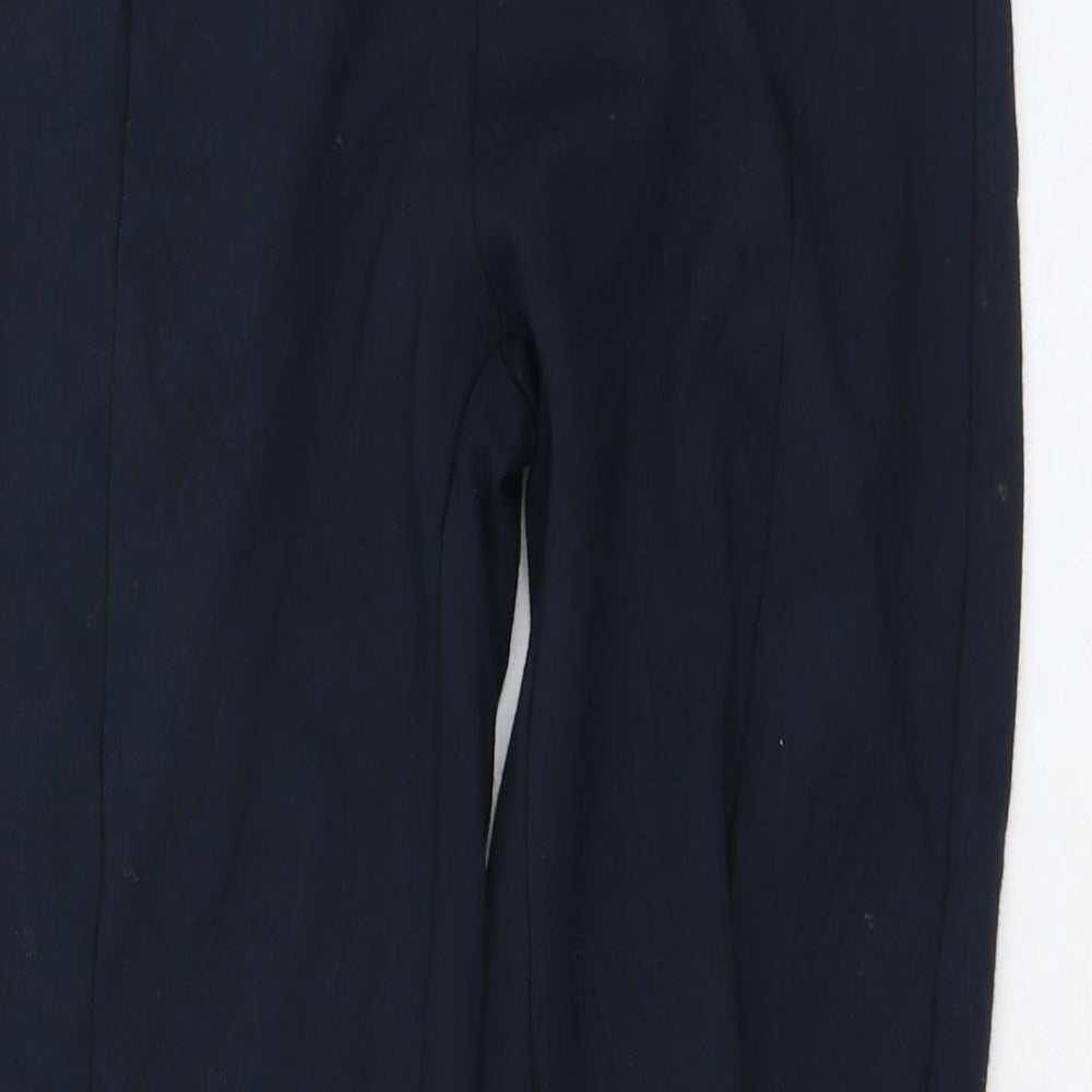 Zara Girls Blue  Viscose Jogger Trousers Size 13-14 Years  Regular Pullover - Legging