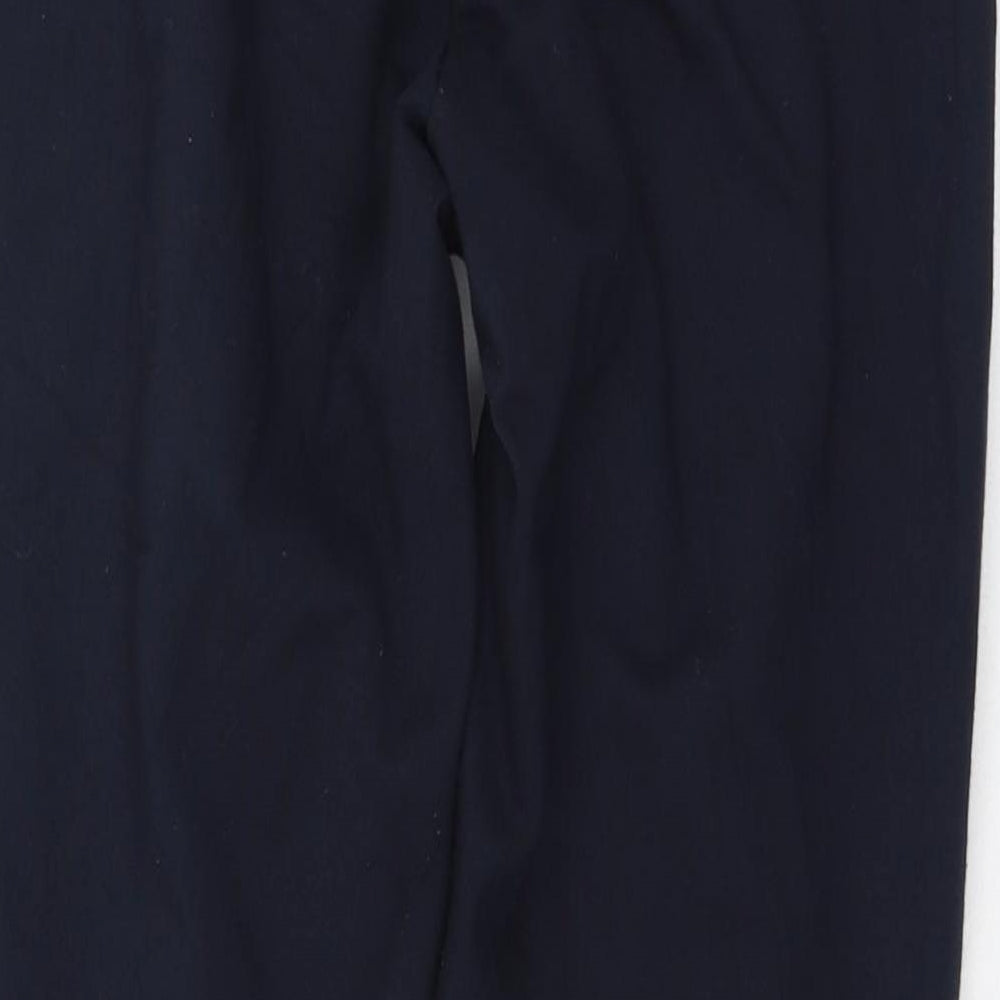 Zara Girls Blue  Viscose Jogger Trousers Size 13-14 Years  Regular Pullover - Legging