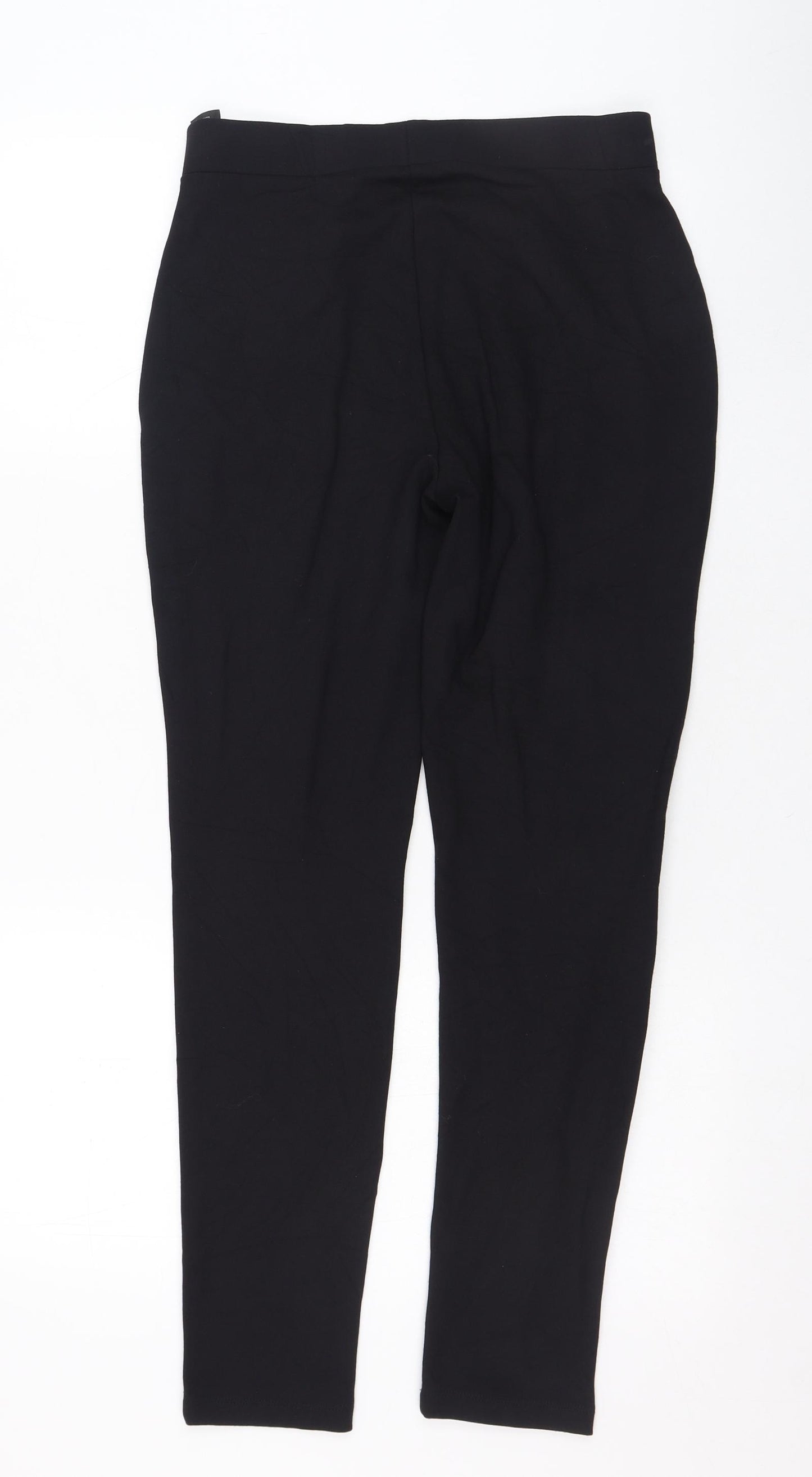 Marks and Spencer Womens Black  Viscose Jogger Leggings Size 10 L26 in