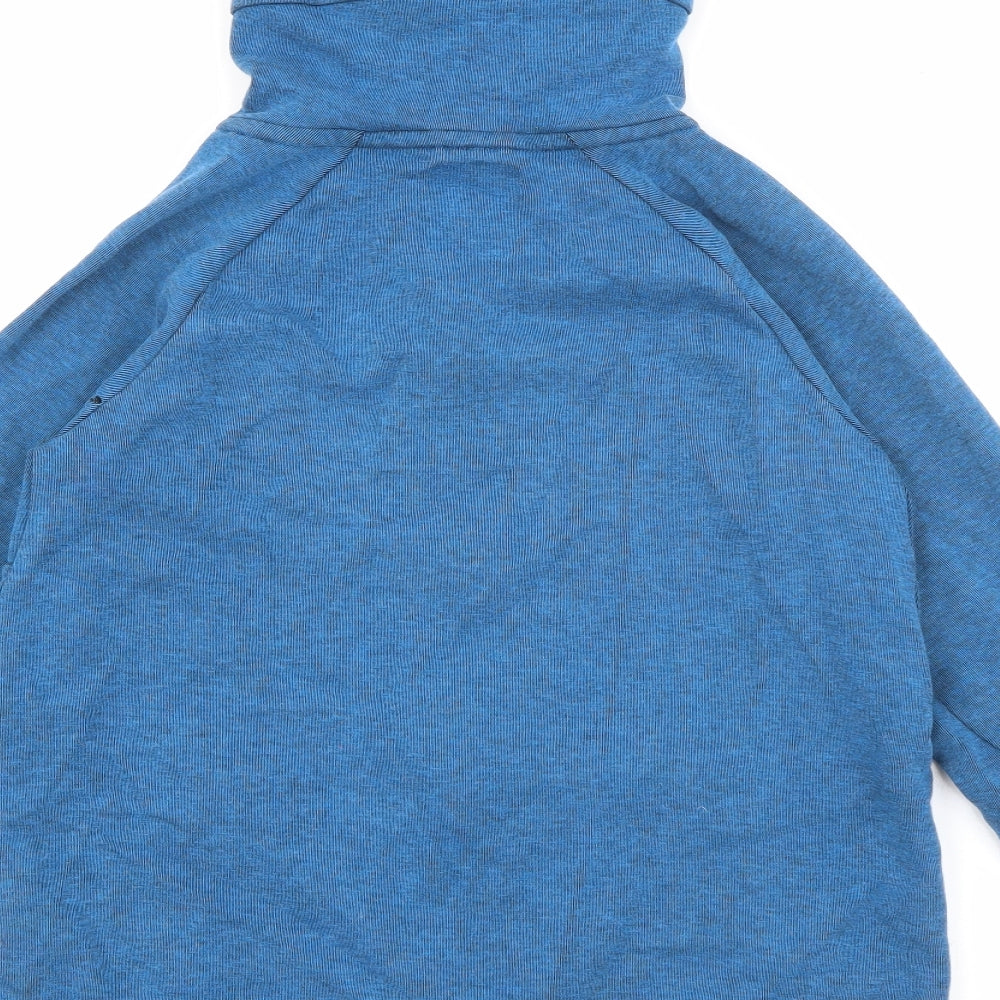 Nike Boys Blue  Cotton Full Zip Hoodie Size 12-13 Years  Zip