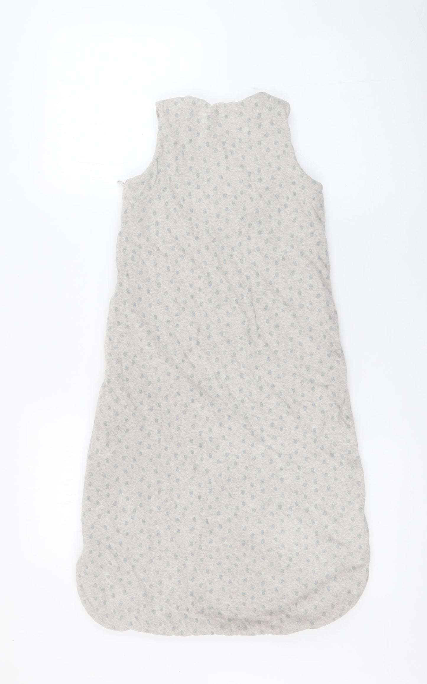 TU Baby Grey Polka Dot Cotton Babygrow One-Piece Size 18-24 Months  Zip - Dinosaur Babybag