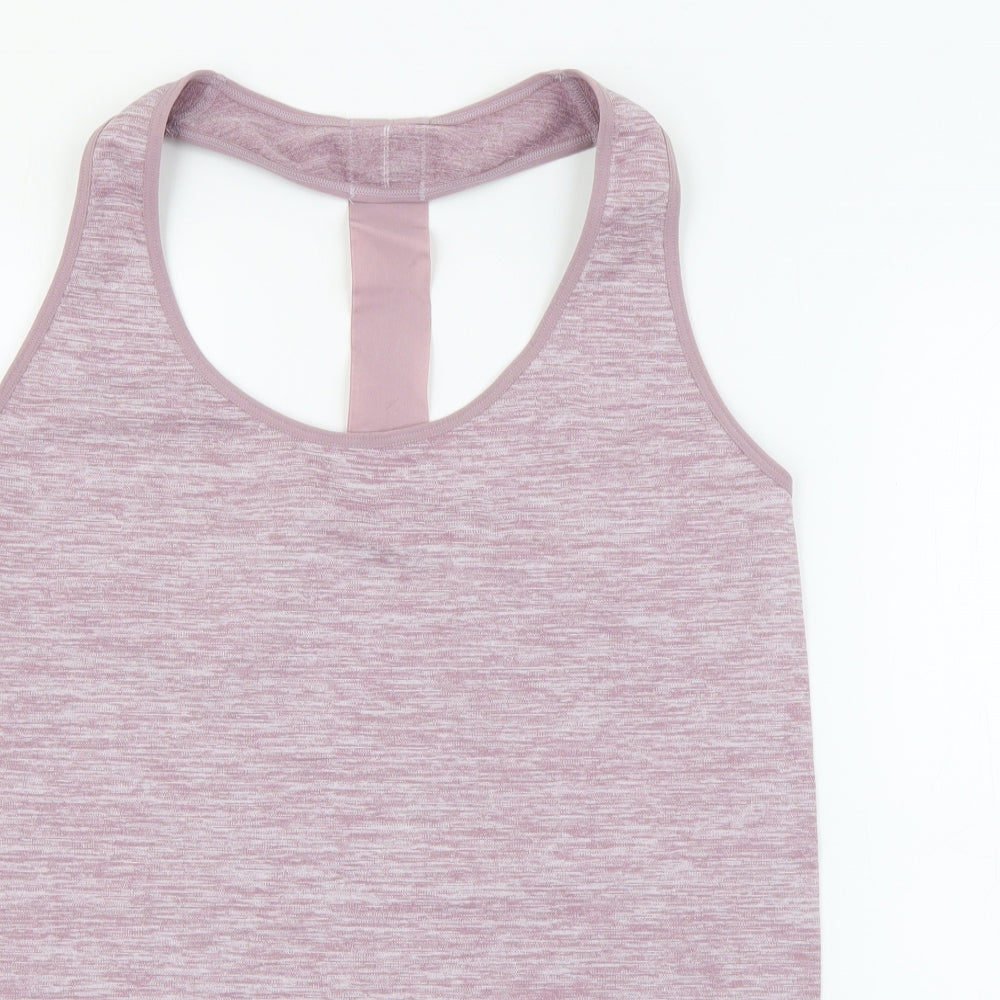 Primark Womens Purple  Nylon Camisole Tank Size L Scoop Neck