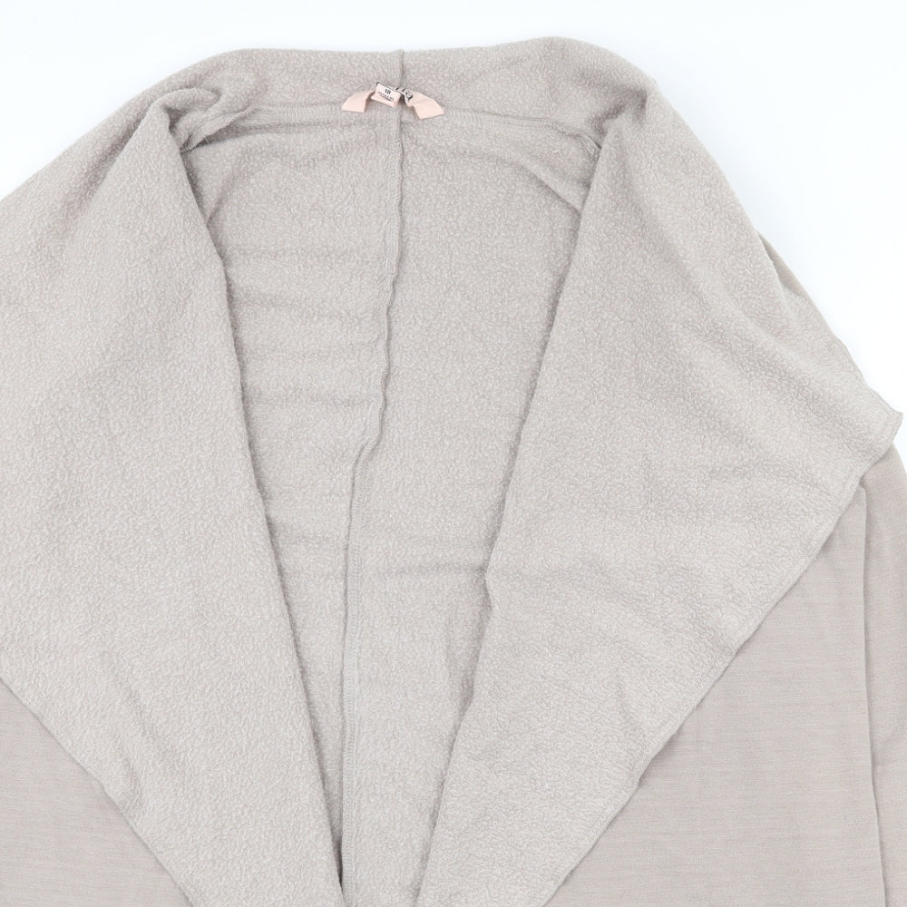 Avella Womens Beige V-Neck  Polyester Cardigan Jumper Size 18