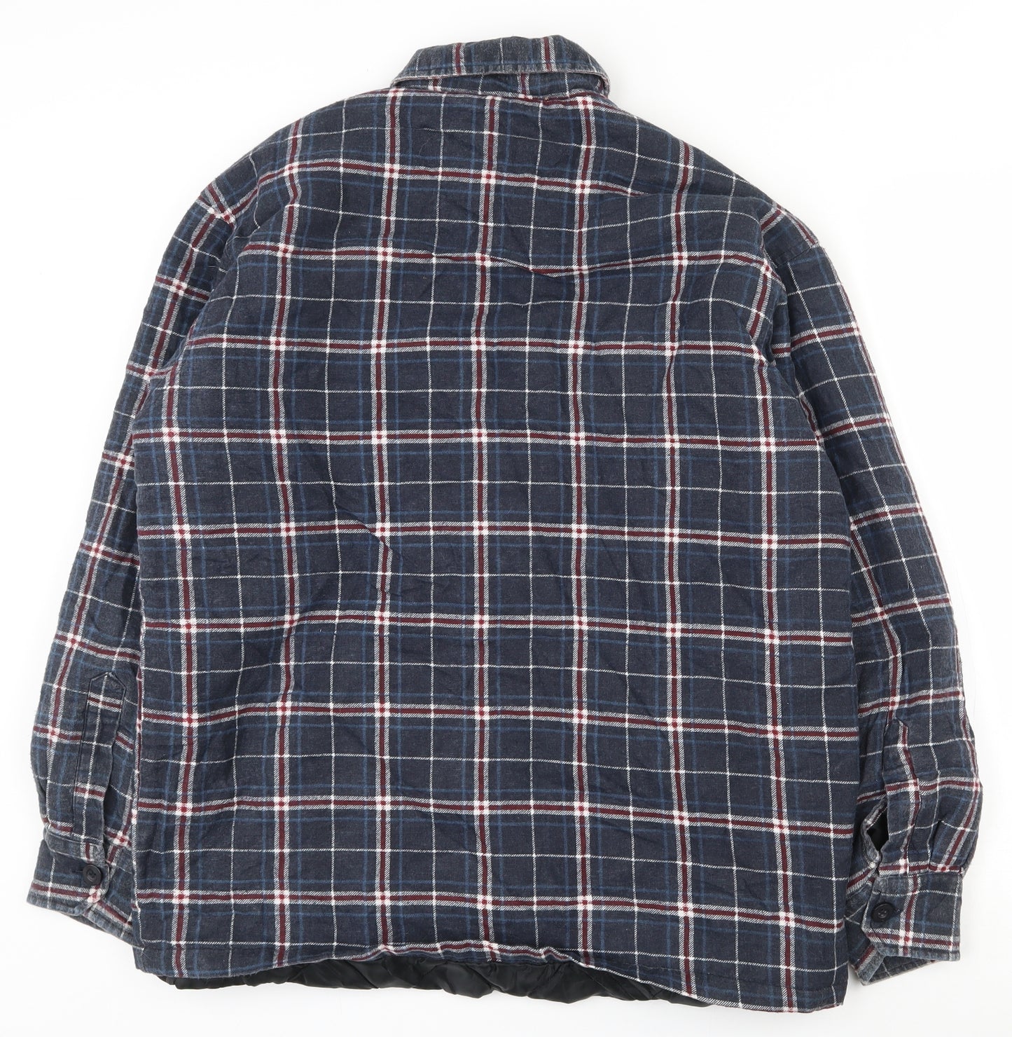 George Mens Multicoloured Plaid  Jacket  Size M  Button