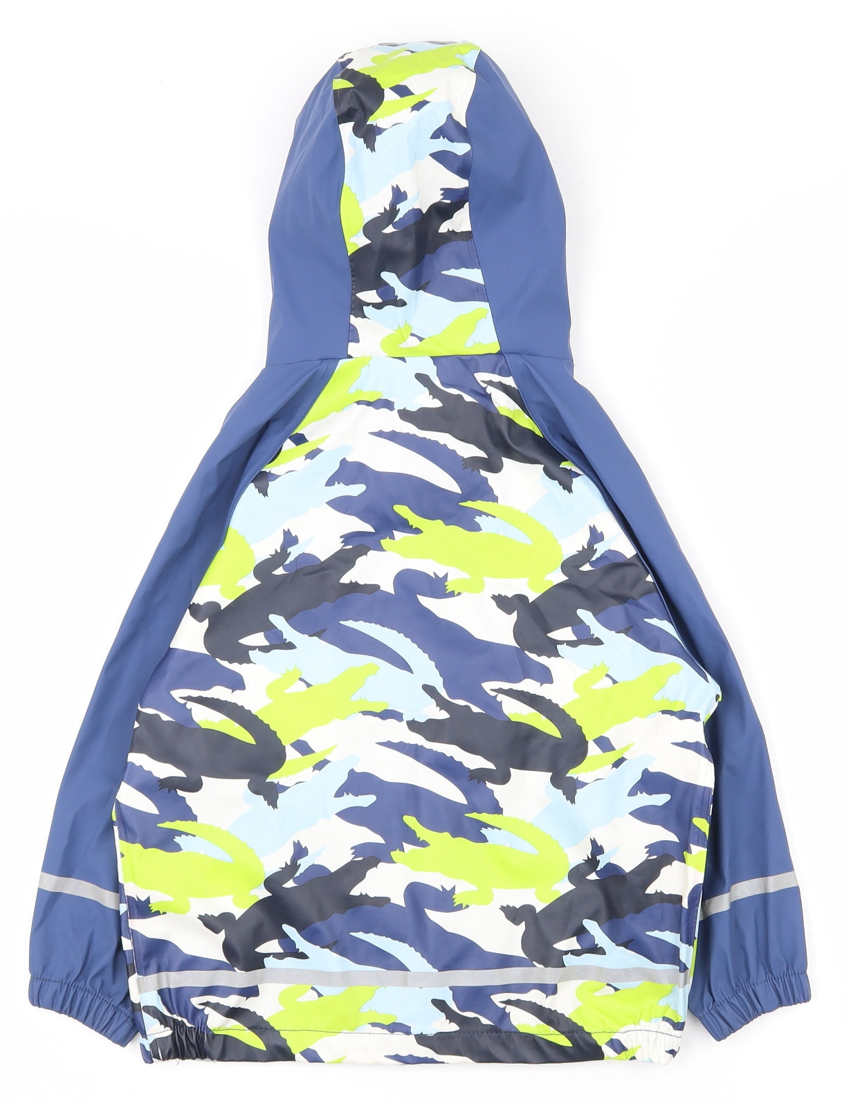 Lupilu Boys Multicoloured Animal Print  Rain Coat Coat Size 2-3 Years  Zip - 2-4y