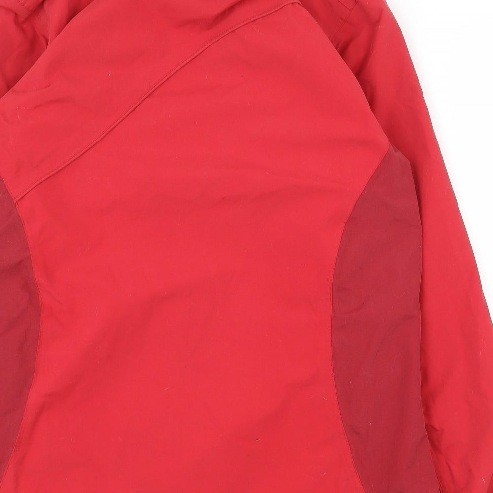 Dare 2B Womens Red   Rain Coat Coat Size 12  Zip