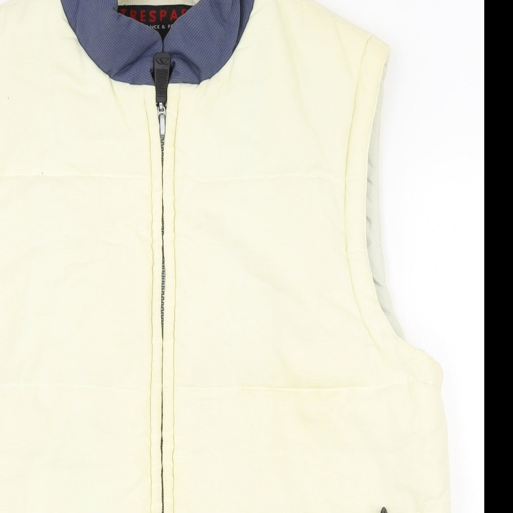 Trespass Mens Multicoloured   Gilet Coat Size M  Zip