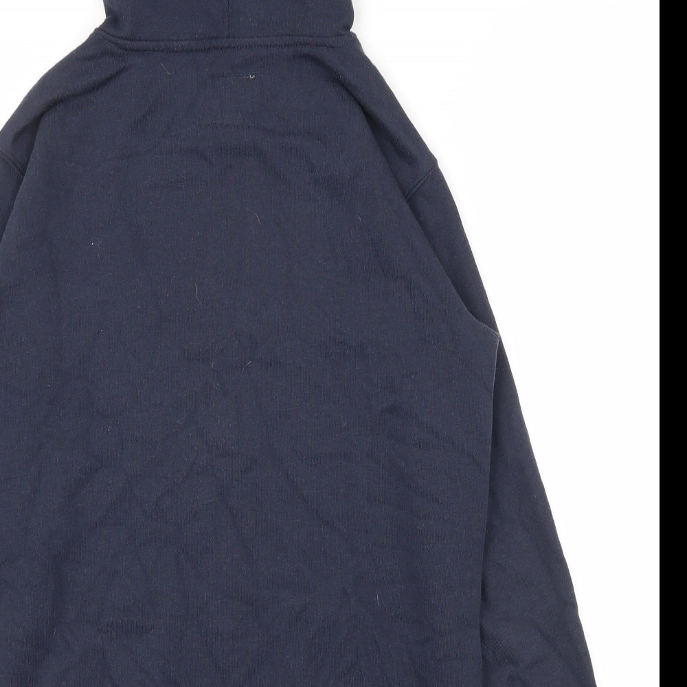 Champion Girls Blue  Cotton Pullover Hoodie Size 12-13 Years  Pullover