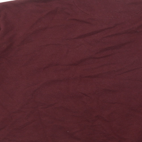 James Pringle Mens Purple  Cotton Pullover Sweatshirt Size XL