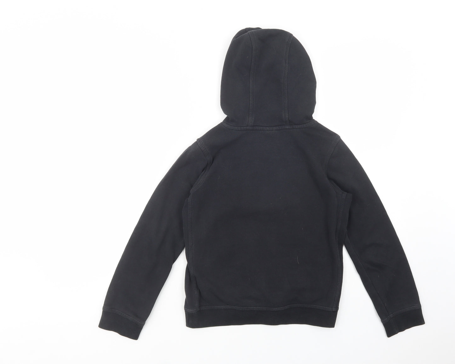 Nike Boys Black  Cotton Pullover Hoodie Size 8-9 Years  Pullover
