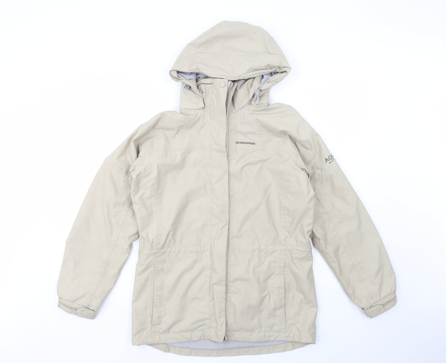 Craghoppers Womens Beige   Windbreaker Jacket Size 10  Zip