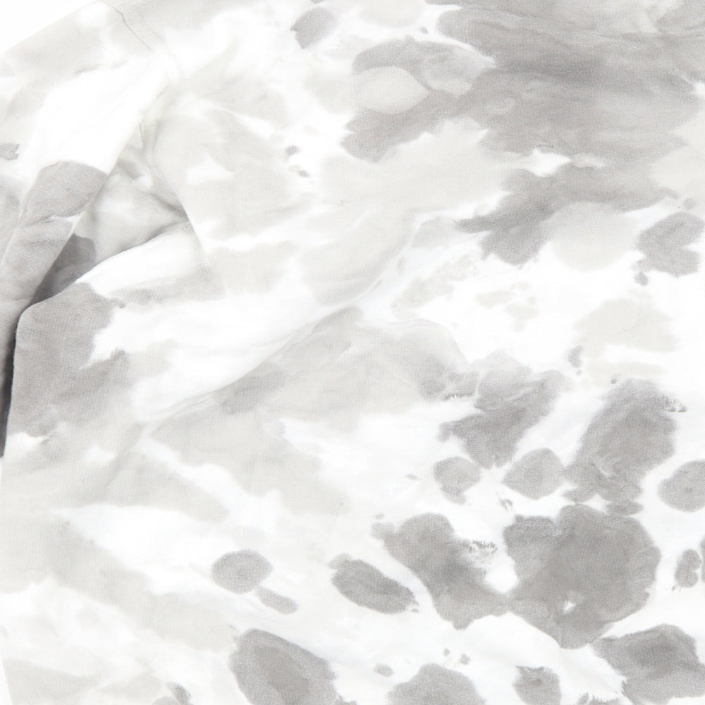 In the Style Womens Grey Batik Cotton Pullover Sweatshirt Size L  Pullover