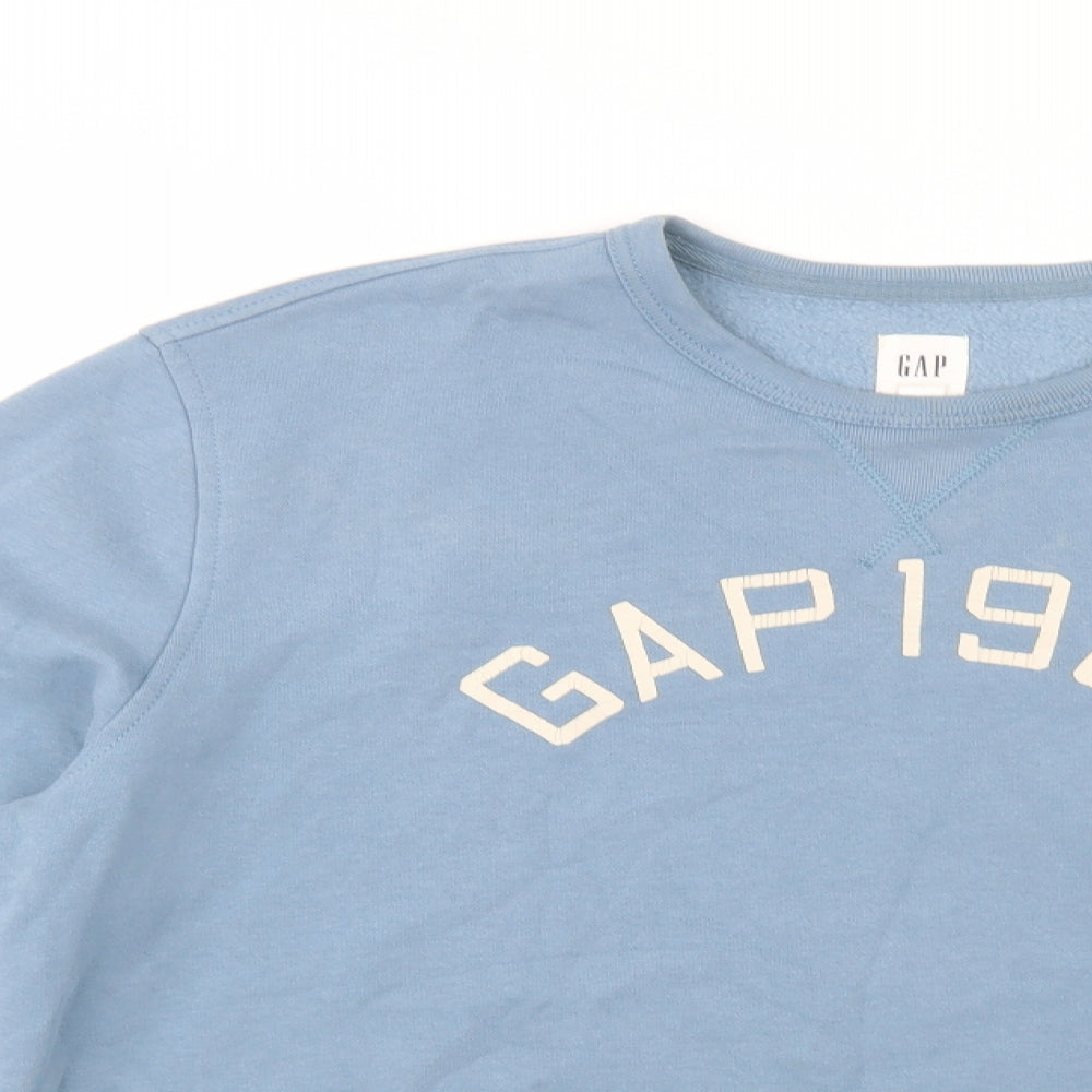 Gap Mens Blue  Cotton Pullover Sweatshirt Size L