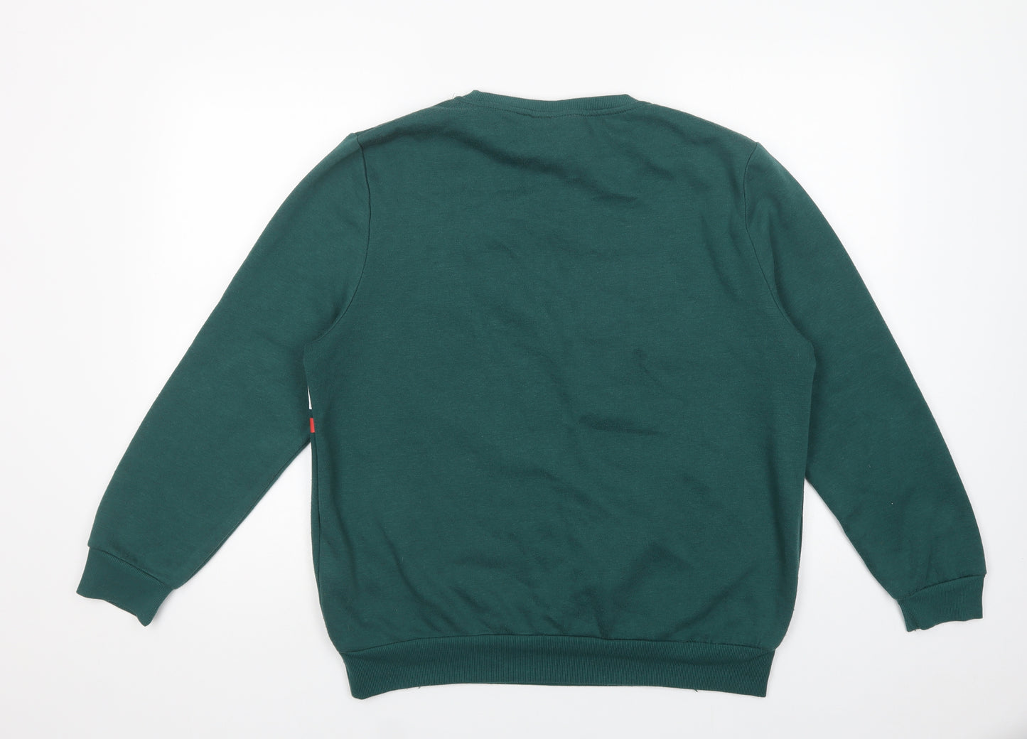 Primark Womens Green  Polyester Pullover Sweatshirt Size L  Pullover - Mickey Mouse