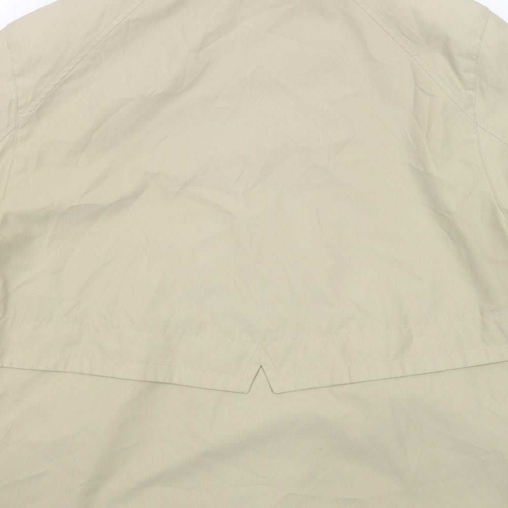 Marks and Spencer Womens Beige   Parka Jacket Size 12  Button