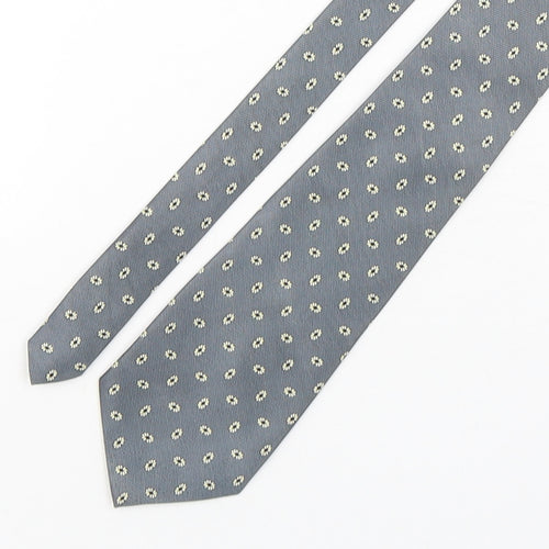 Sette & Bello  Mens Multicoloured Floral Silk Pointed Tie One Size
