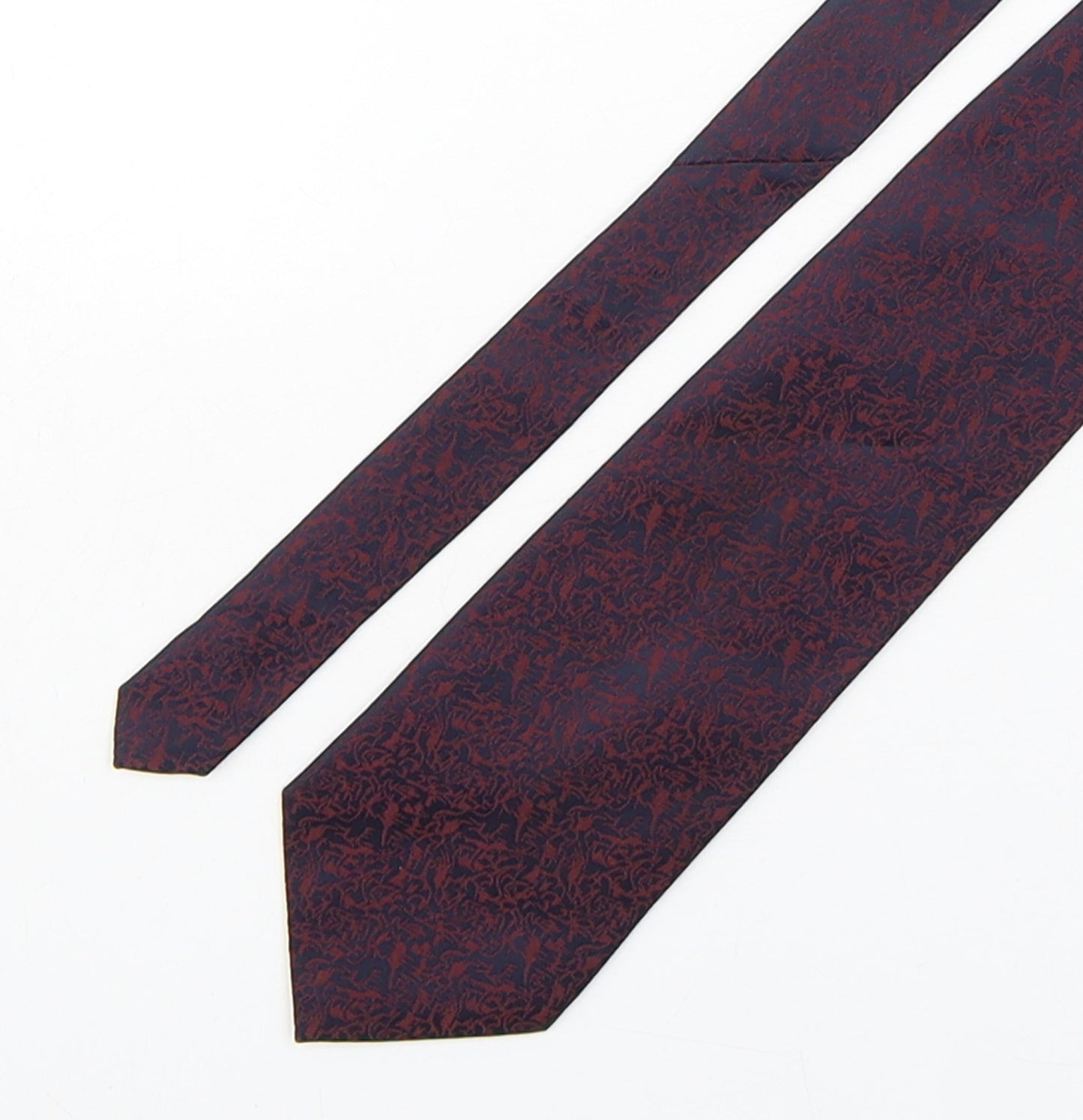 Enriconi Mens Multicoloured Paisley Silk Pointed Tie One Size
