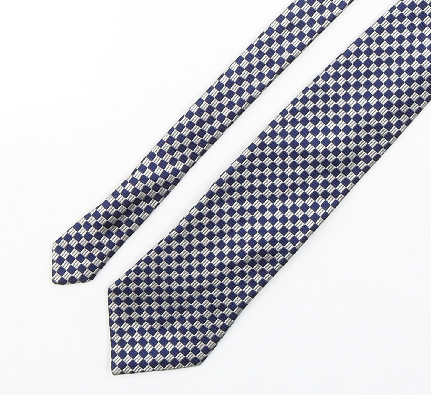 Charles Tyrwhitt Mens Multicoloured Plaids & Checks Silk Pointed Tie One Size