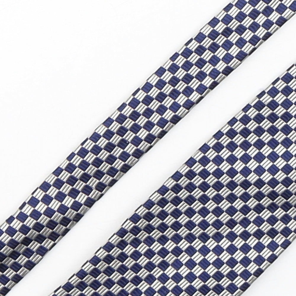Charles Tyrwhitt Mens Multicoloured Plaids & Checks Silk Pointed Tie One Size