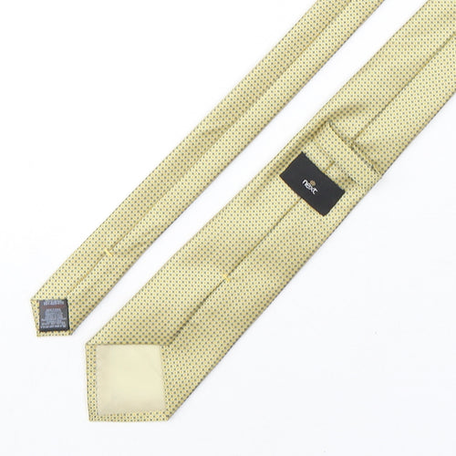 NEXT Mens Multicoloured Geometric Polyester Pointed Tie One Size