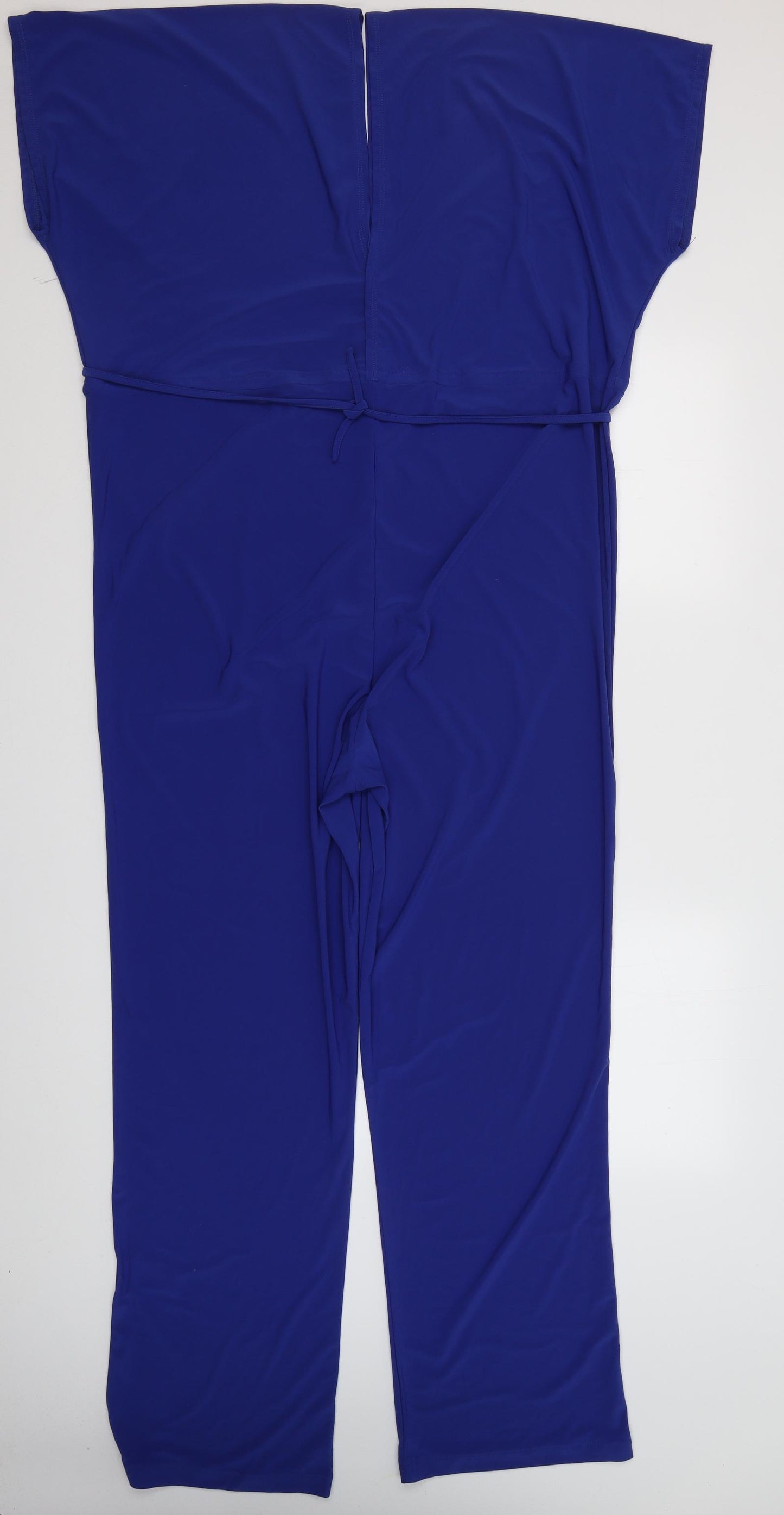 Koh Koh Womens Blue  Polyester Jumpsuit One-Piece Size L L30 in Pullover