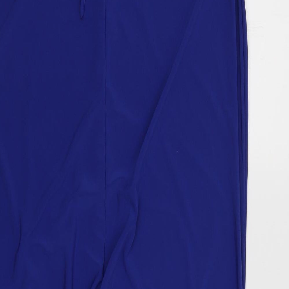 Koh Koh Womens Blue  Polyester Jumpsuit One-Piece Size L L30 in Pullover