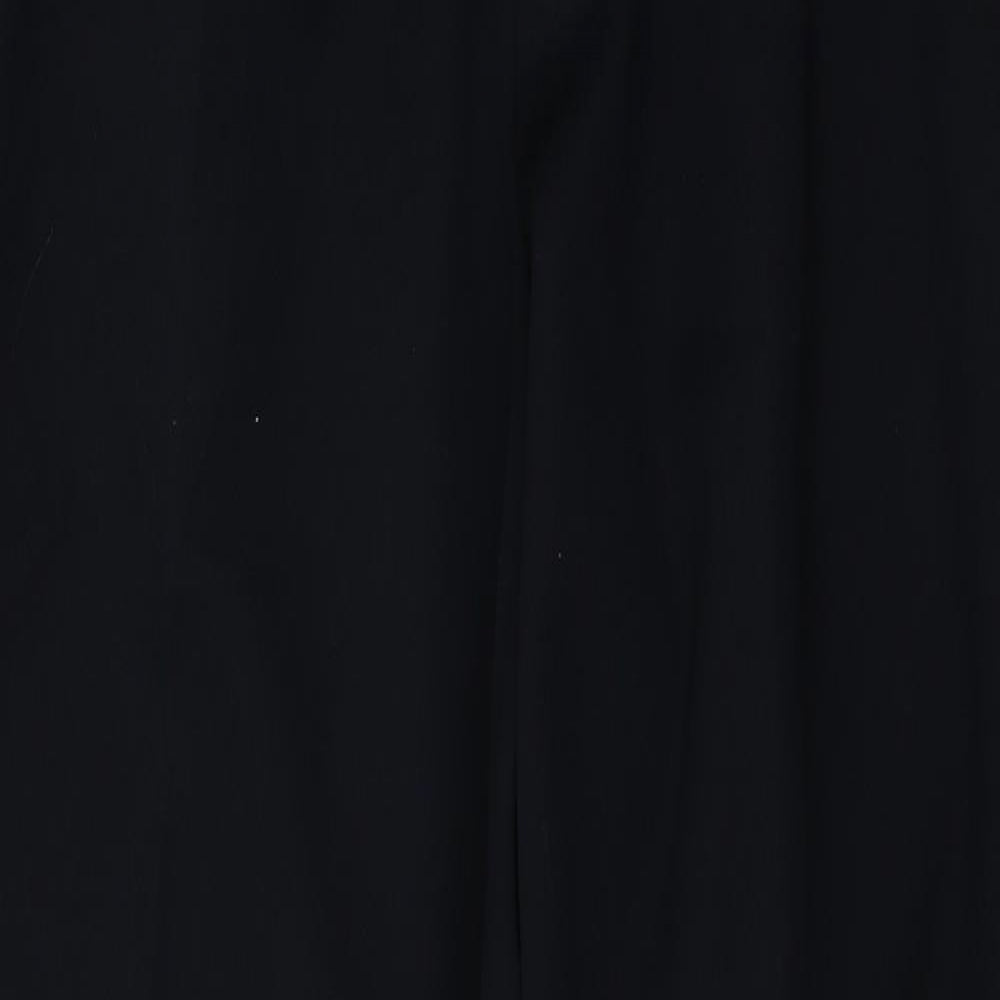 Dunnes Stores Mens Blue  Polyester Trousers  Size 36 in L31 in Regular Button