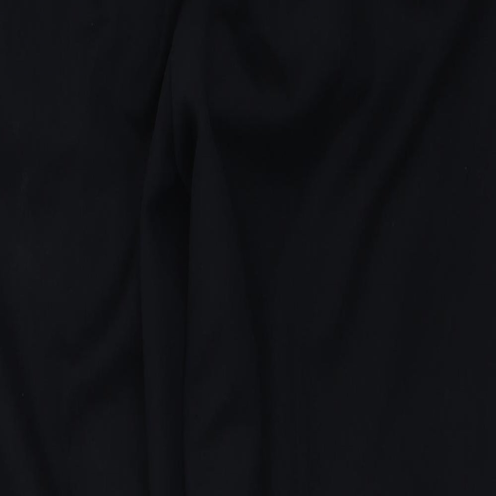 Dunnes Stores Mens Blue  Polyester Trousers  Size 36 in L31 in Regular Button