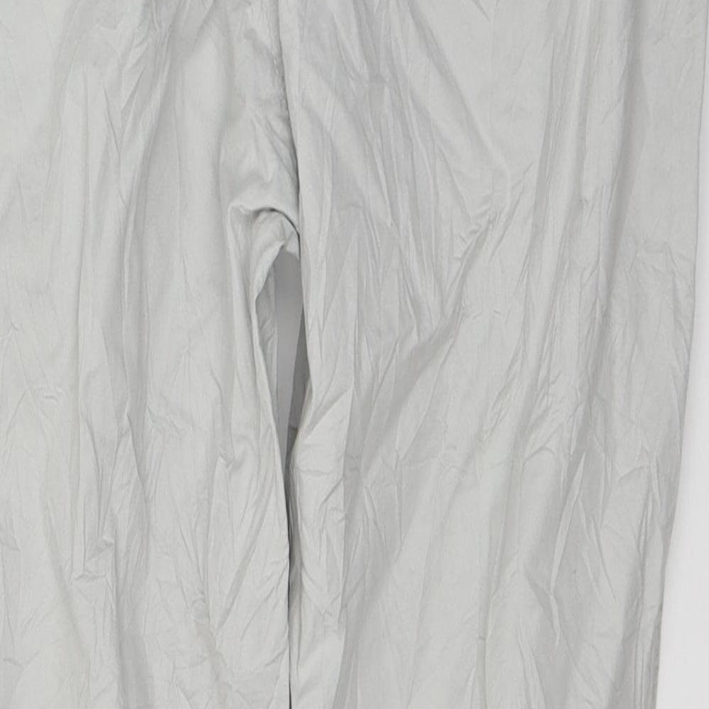 Gap Womens Grey  Cotton Trousers  Size M L29 in Regular Tie