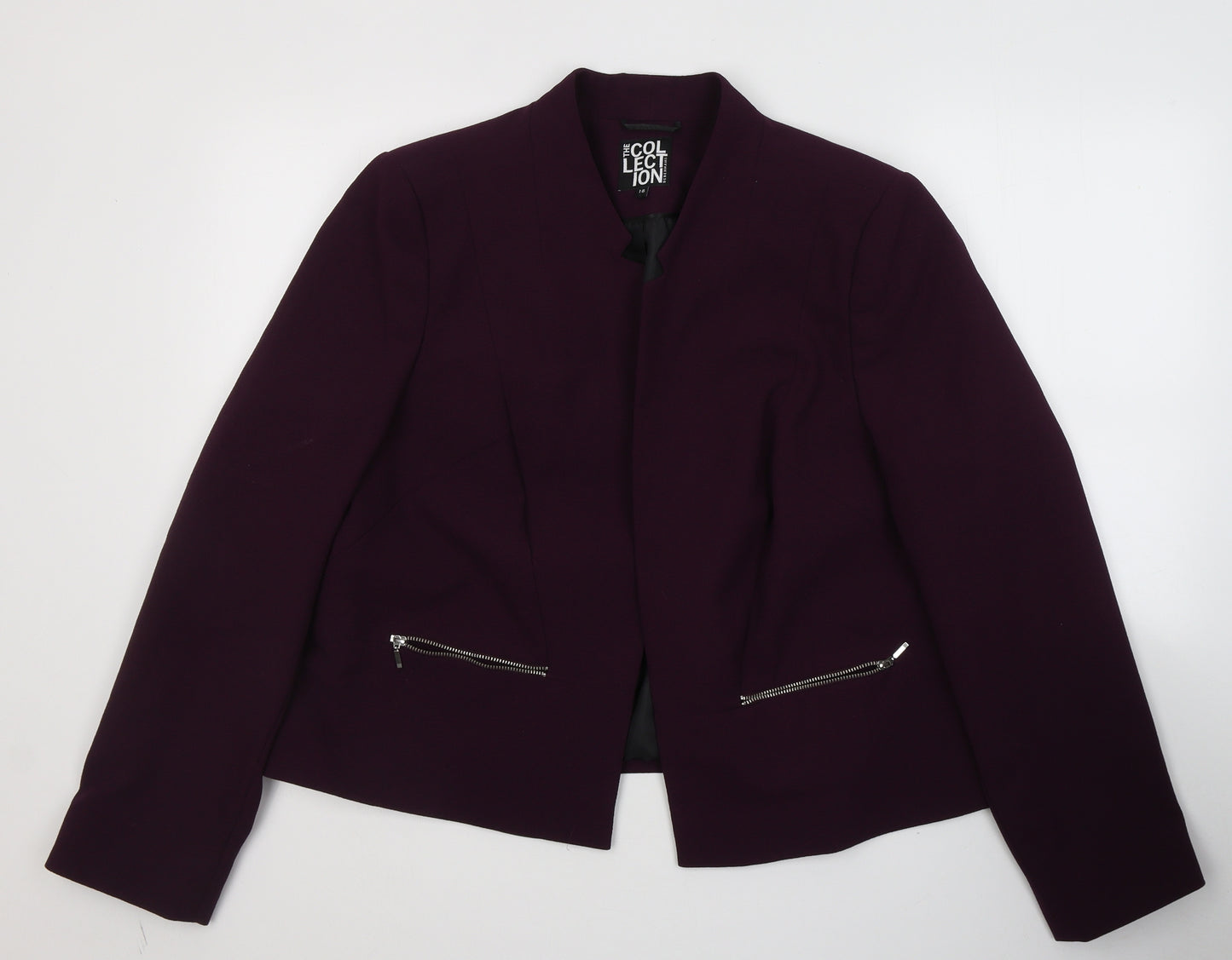 THE COLLECTION Womens Purple   Jacket Blazer Size 18