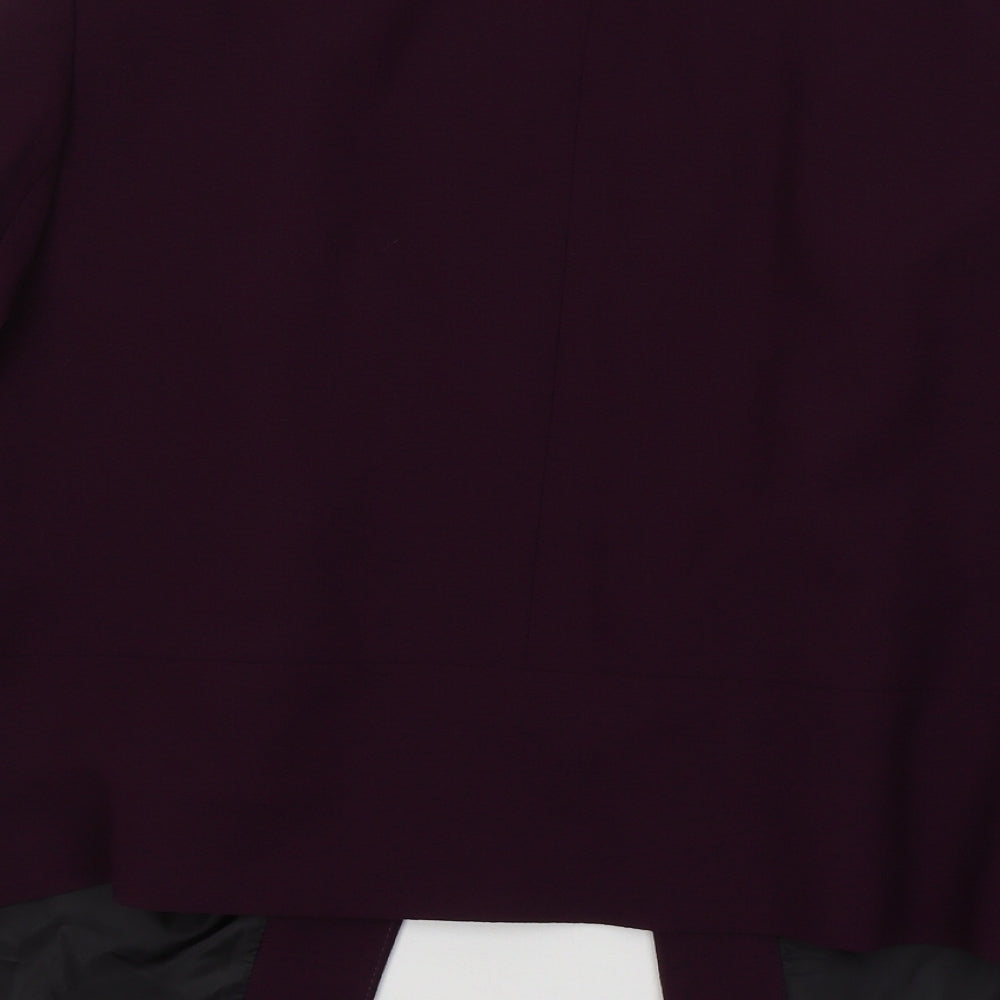 THE COLLECTION Womens Purple   Jacket Blazer Size 18
