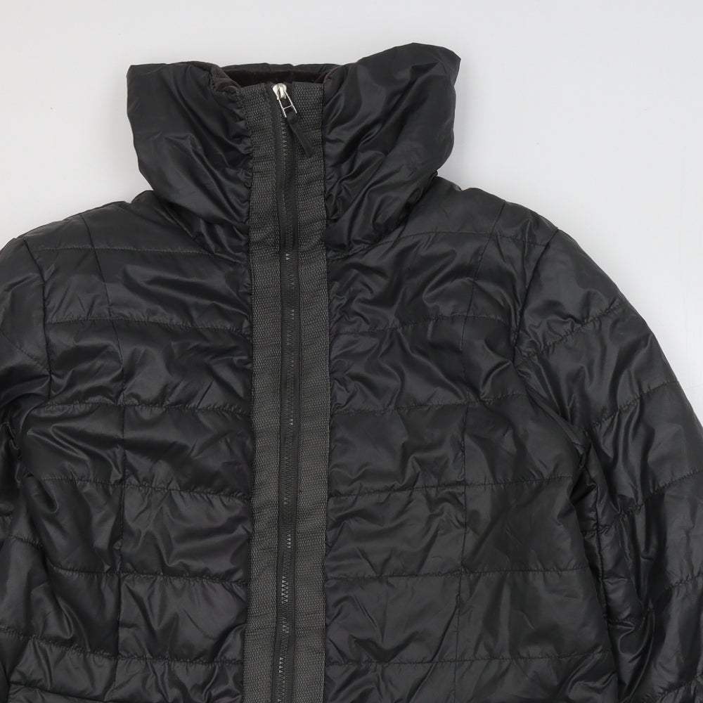 Lakeland Womens Grey   Puffer Jacket Jacket   Zip