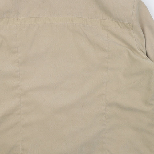 EWM Womens Beige   Jacket Coat Size 16  Zip