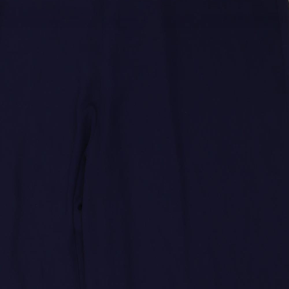 George Womens Blue  Polyester Trousers  Size 18 L29.5 in Regular