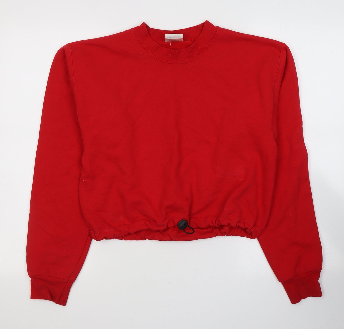 Port and company Womens Red  Cotton Pullover Sweatshirt Size S  Pullover
