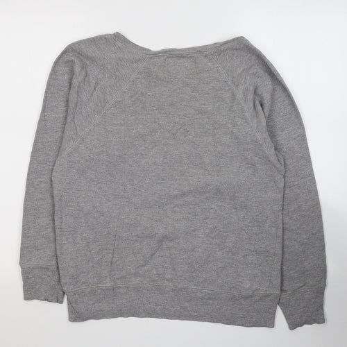 French Connection Womens Grey  Cotton Jersey T-Shirt Size M Round Neck - Bunny Rabbits