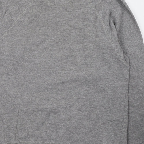 French Connection Womens Grey  Cotton Jersey T-Shirt Size M Round Neck - Bunny Rabbits