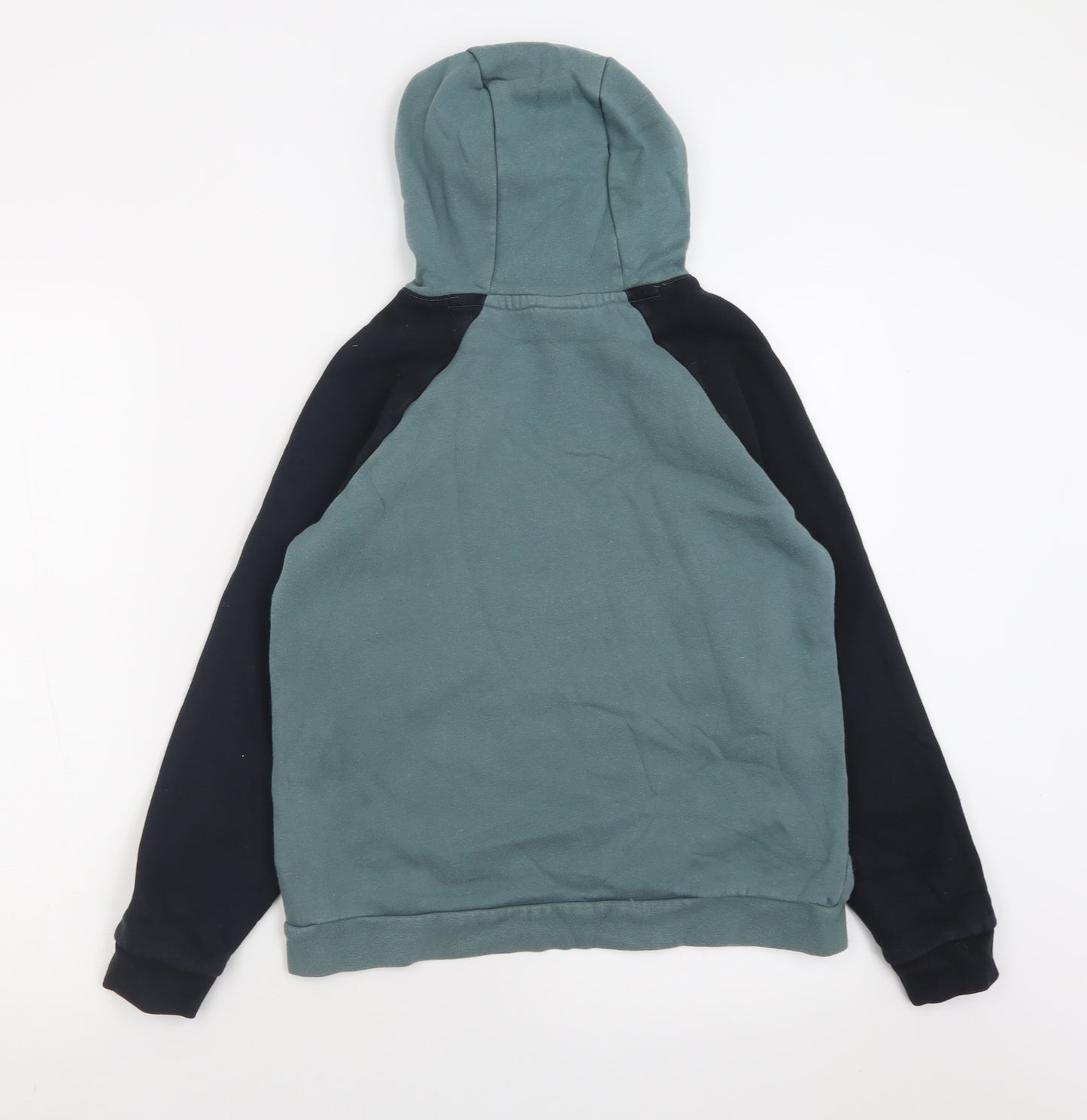 Nike Boys Green  Cotton Pullover Hoodie Size 12-13 Years  Pullover