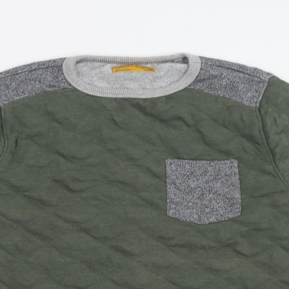 NEXT Boys Green  Cotton Pullover Sweatshirt Size 12 Years  Pullover