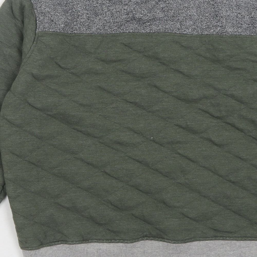 NEXT Boys Green  Cotton Pullover Sweatshirt Size 12 Years  Pullover