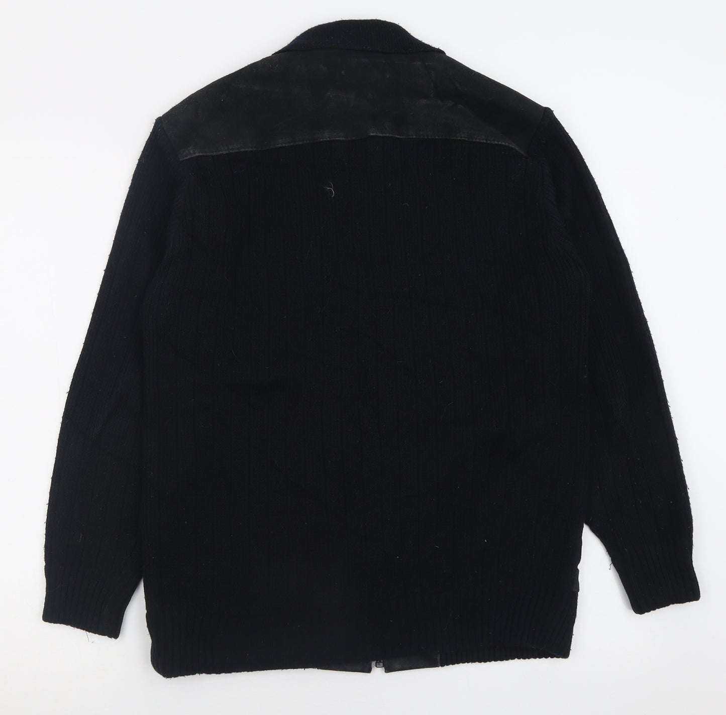 Roberto Carlo Mens Black   Jacket  Size L  Zip