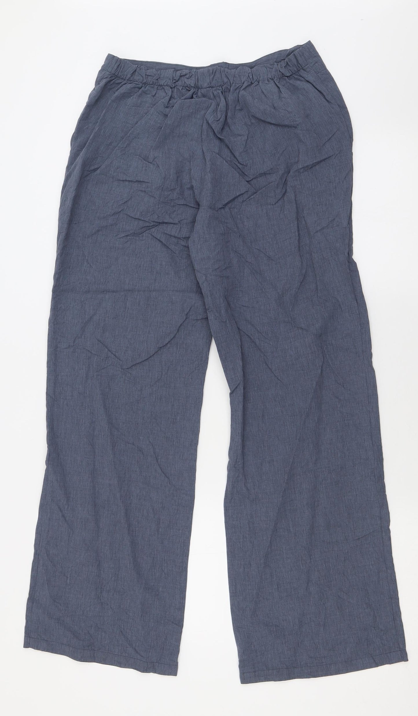 Rohan Womens Blue  Polyamide Trousers  Size 10 L30 in Regular Tie