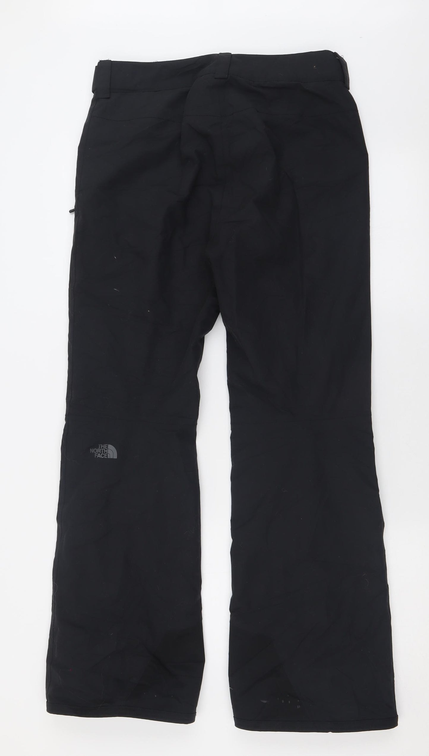 The North Face Mens Black  Nylon Track Pants Trousers Size S L30 in Regular Button
