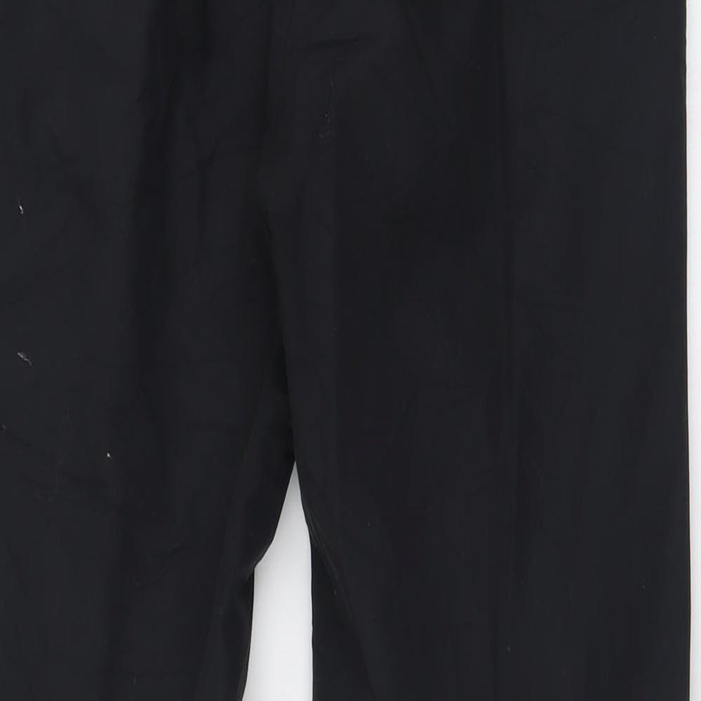 The North Face Mens Black  Nylon Track Pants Trousers Size S L30 in Regular Button