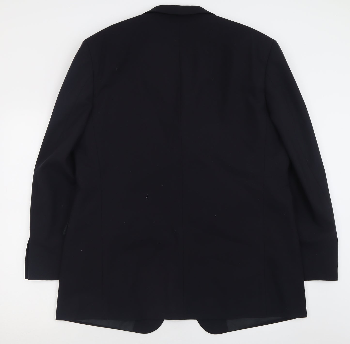 ARMANDO Womens Blue  Wool Jacket Suit Jacket Size 46