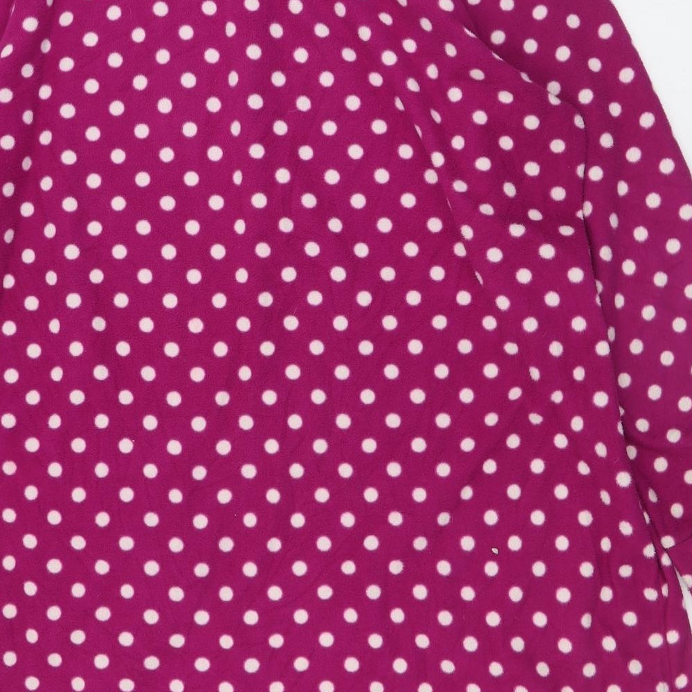 Marks and Spencer Womens Purple Polka Dot Polyester Cami Nightshirt Size 20