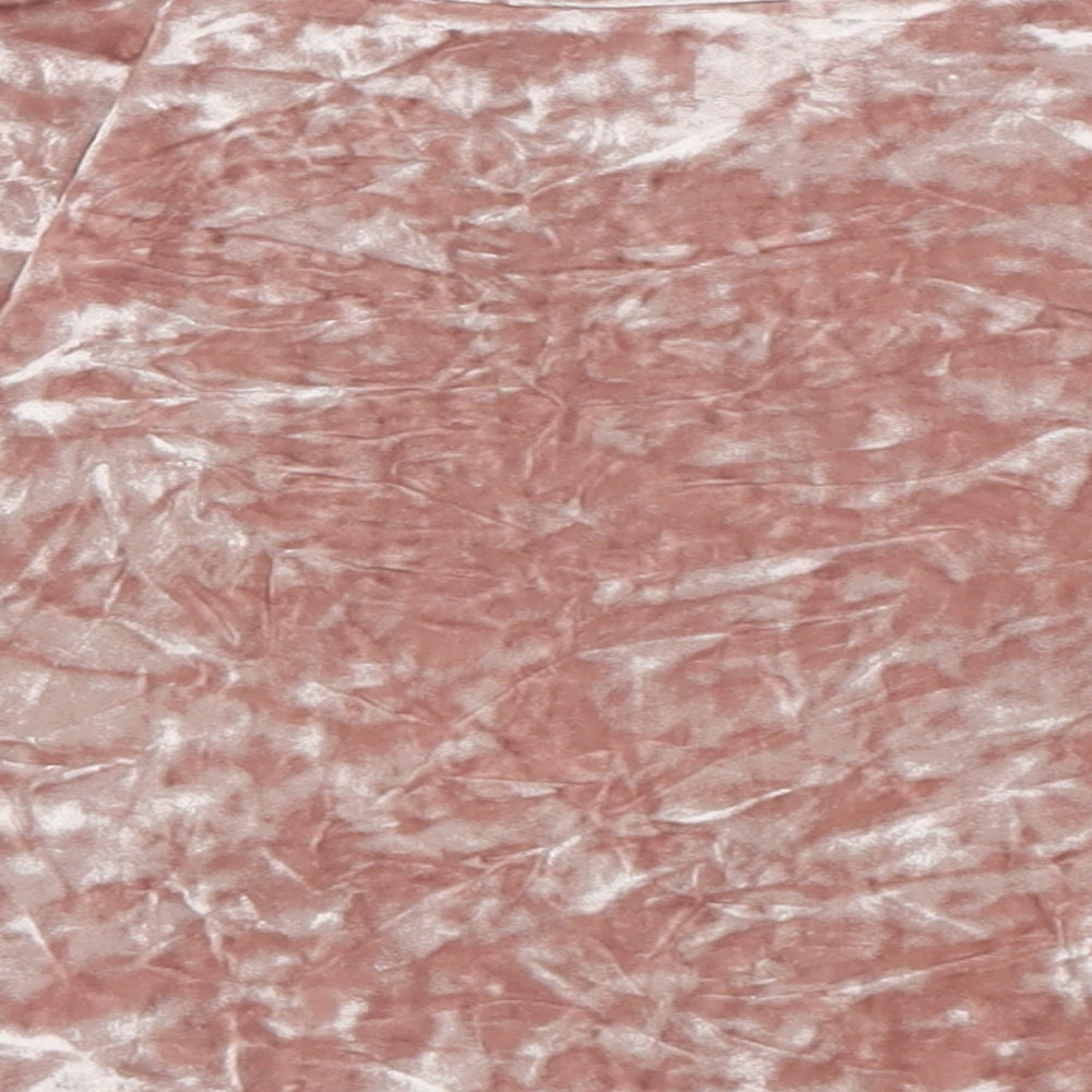 River Island Womens Pink  Polyester Skater Skirt Size 6